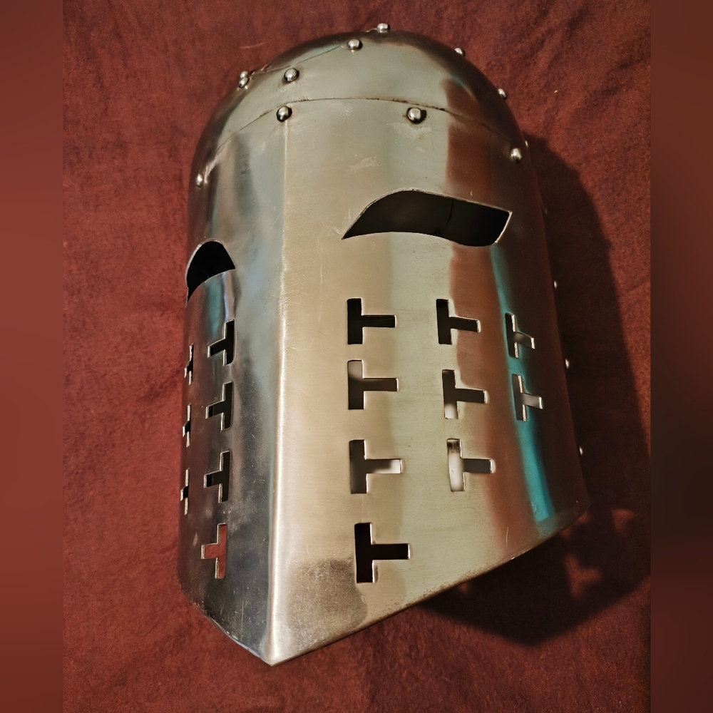 Medieval Style Steel Helmet